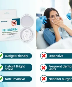 Biancat™ FlexiGrin Adjustable Snap-on Dentures